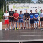 Olympische Staffel Bastian Weis, Thomas Heuschmidt und Markus Jancura