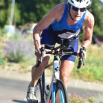 Angie auf dem Rad