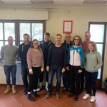 Die Teilnehmer Daniel, Bernd, Leonie, Yannis, Sven, Helmut, Susanne, Frank und Luisa