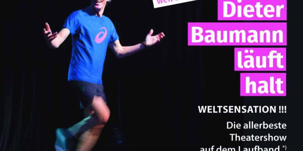 plakat dieter läuft quer